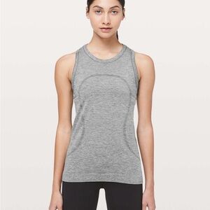 Lululemon Grey Athletic Tank Top